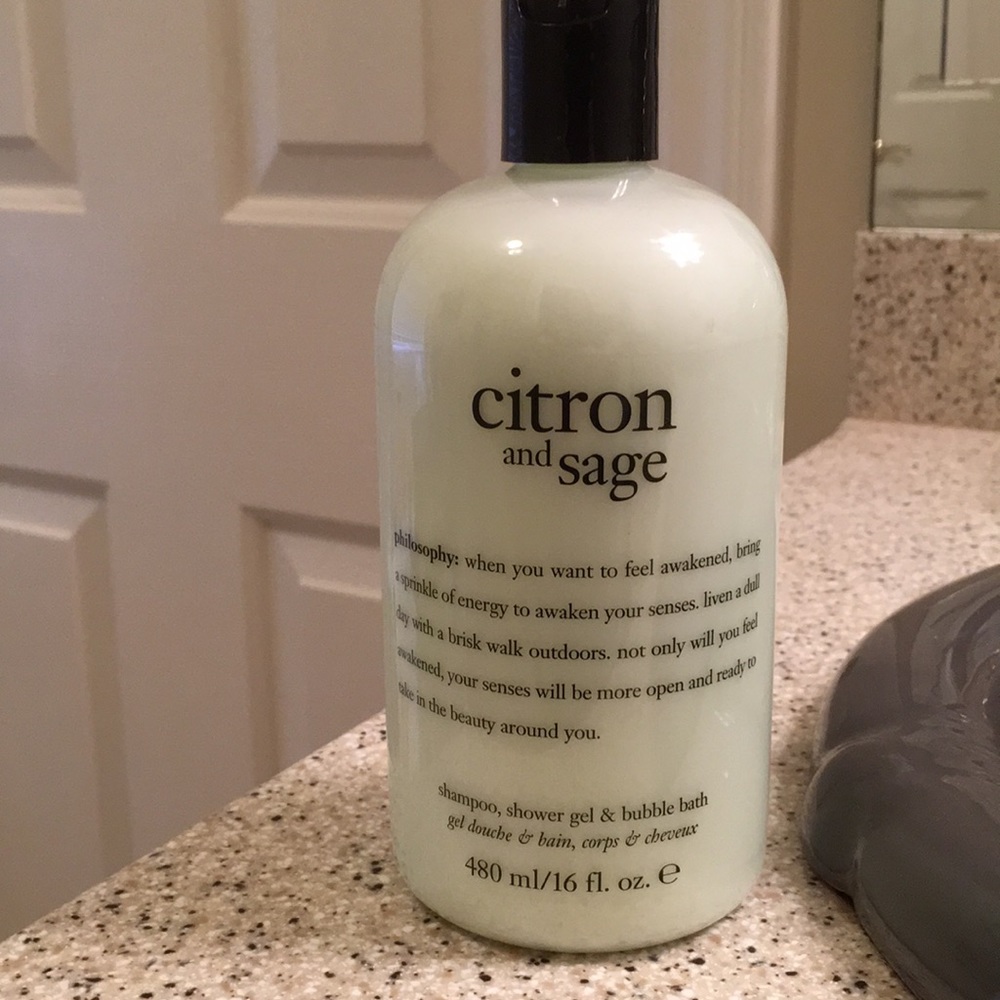Philosophy Citron and Sage 16oz Shampoo Shower gel